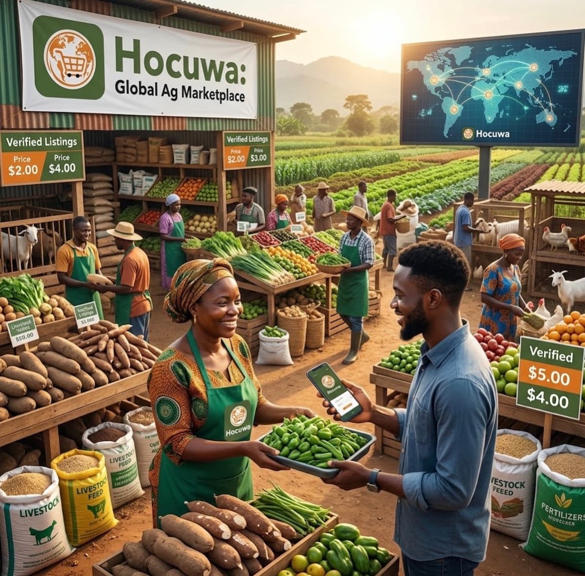 Welcome to Hocuwa: The Future of Agricultural Trade at Your Fingertips
